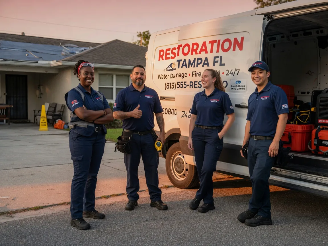 Water Damage Restoration company in Masterson, TX